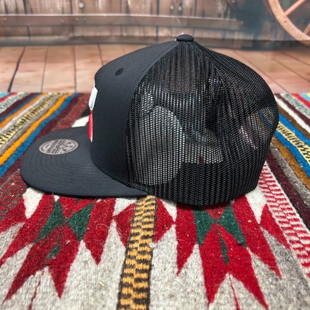 Hooey BOQUILLAS Black Snapback Cap - Picture 2 of 3
